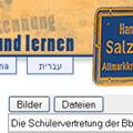 Screenshot der Internetpräsenz: Frontend Editing - nach Login kann die Seite direkt bearbeitet werden