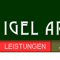 Screenshot Internetpräsenz der Igel Apotheke: Leistungen